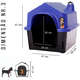 Casa Durahouse Azul para Cães