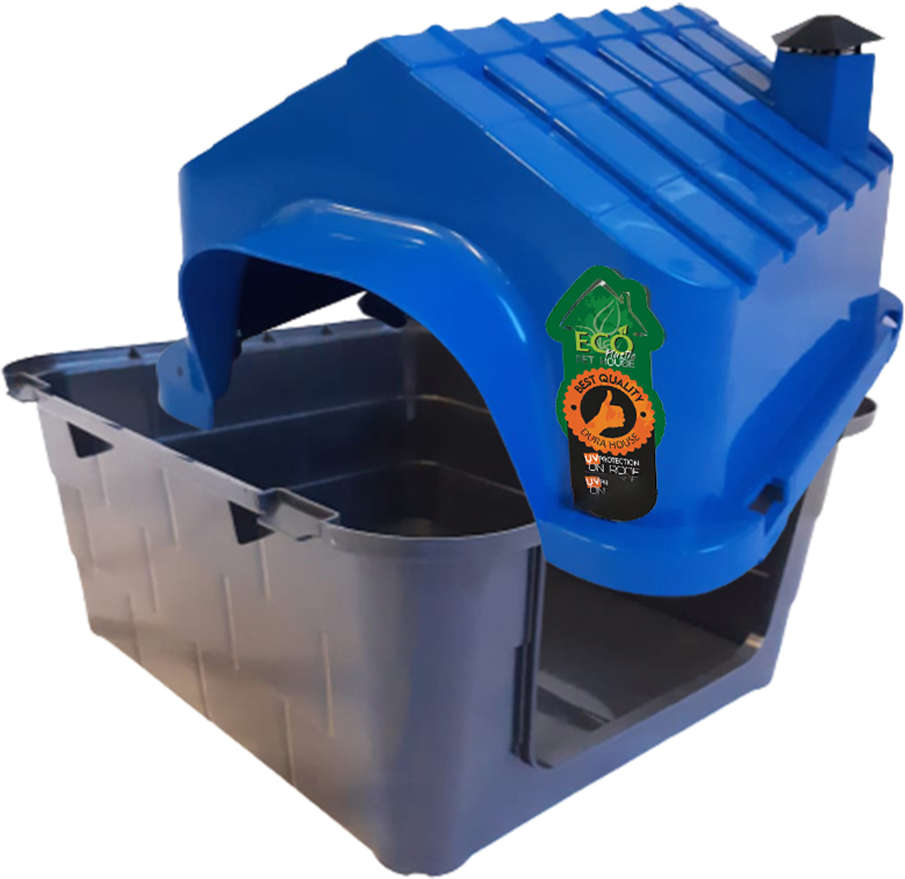 Casa Durahouse Azul para Cães - Tam. 01