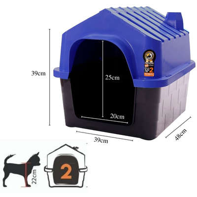 Casa Durahouse Azul para Cães