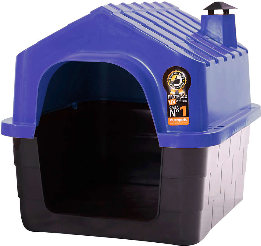 Casa Durahouse Azul para Cães - Tam. 01