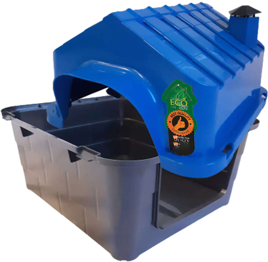 Casa Durahouse Azul para Cães - Tam. 02
