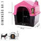 Casa Durahouse Rosa para Cães