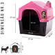 Casa Durahouse Rosa para Cães