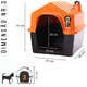 Casa Durahouse Laranja para Cães