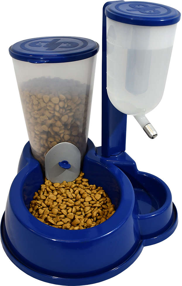 Bebedouro Automático Durafeeder Deluxe Azul - Tam. Único