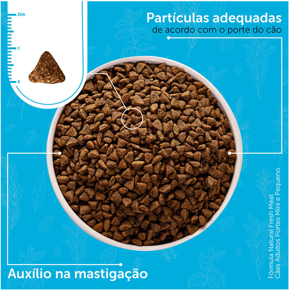 Ração Seca Fórmula Natural Fresh Meat Cães Adultos Raças Mini e Pequena - 2,5Kg