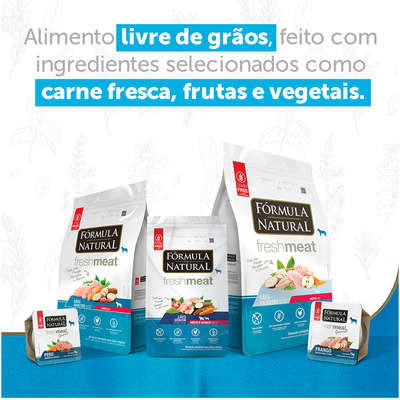 Ração Seca Fórmula Natural Fresh Meat Cães Filhotes Raças Grandes e Gigantes