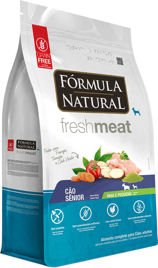 Ração Seca Fórmula Natural Fresh Meat Cães Sênior Raças Mini e Pequena - 2,5Kg