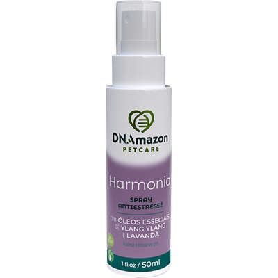 Spray Antiestresse DNAmazon Harmonia para Cães - 50 ml