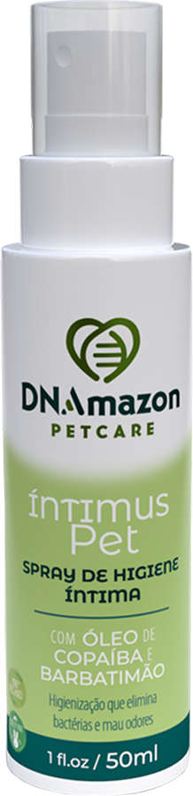 Spray DNAmazon Íntimus para Cães e Gatos - 50 mL