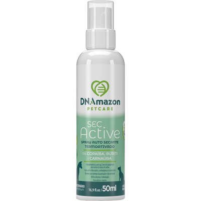 Spray Secante DNAmazon Sec. Active para Cães e Gatos