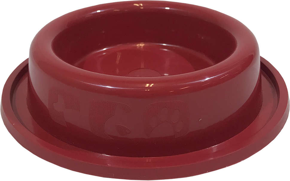 Comedouro Antiformiga Vermelho para Gatos - 200 mL
