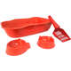 Kit de Bandeja Durapets Single Vermelha para Gatos