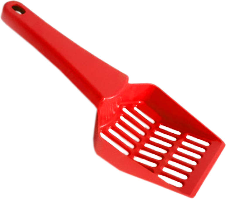Pá Higiênica Durapets Vermelha - Tam. Único