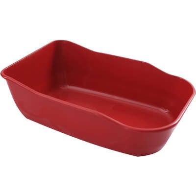 Bandeja Sanitária Durapets Luxo Vermelha para Gatos
