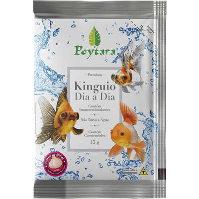 Ração Poytara Kinguio Dia a Dia para Peixes