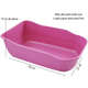 Bandeja Sanitária Durapets Luxo Rosa para Gatos