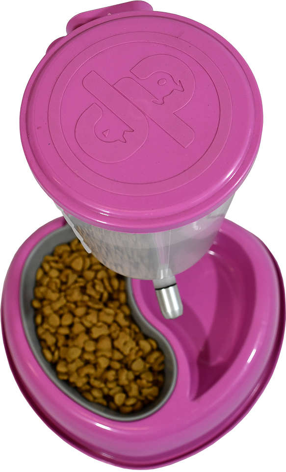 Bebedouro Automático Durafeeder Upper Rosa - Tam. Único
