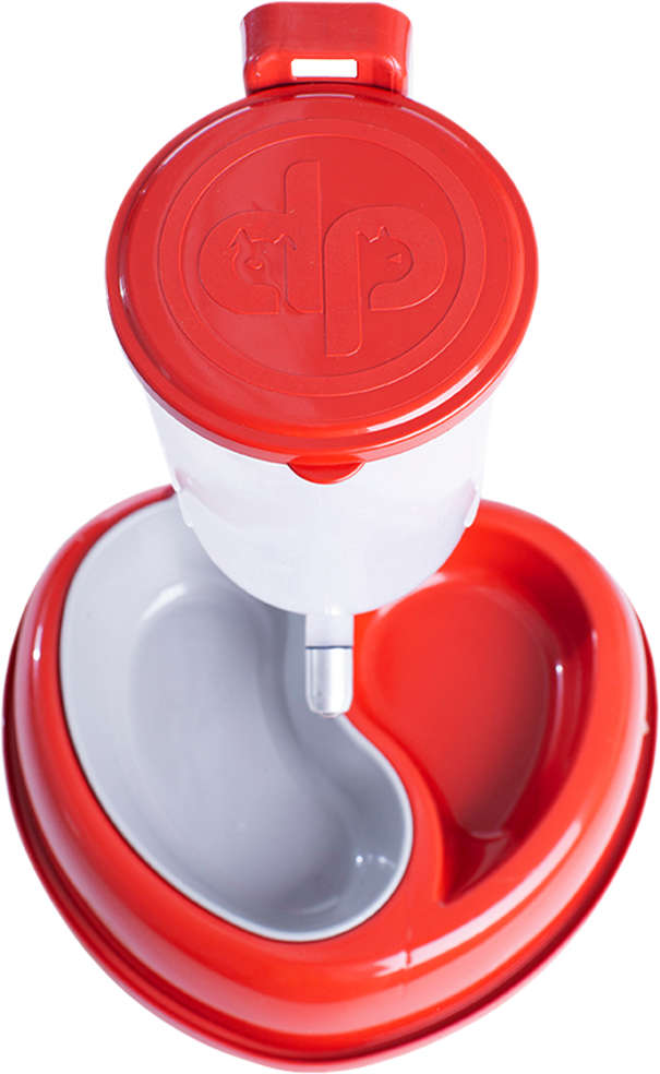 Bebedouro Automático Durafeeder Upper Vermelho - Tam. Único