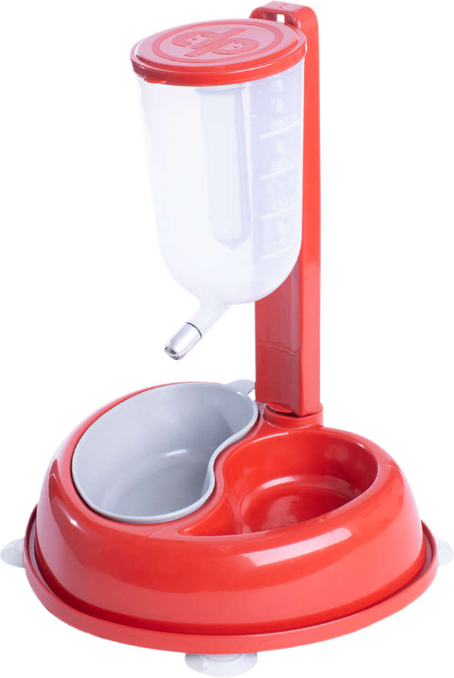 Bebedouro Automático Durafeeder Upper Vermelho - Tam. Único