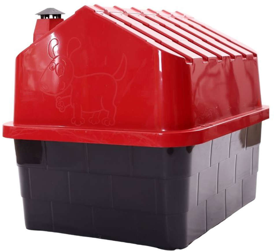 Casa Durahouse Vermelha para Cães - Tam. 02