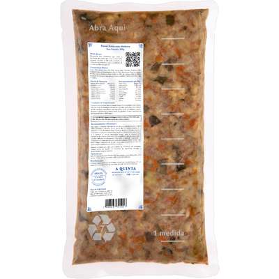 Alimento Natural A Quinta Sabor Risoto Suíno com Abóbora para Cães Filhotes