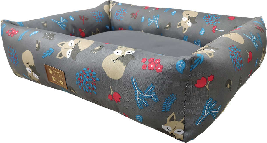 Cama Mister Bicho Raposa Cinza - Tam. G