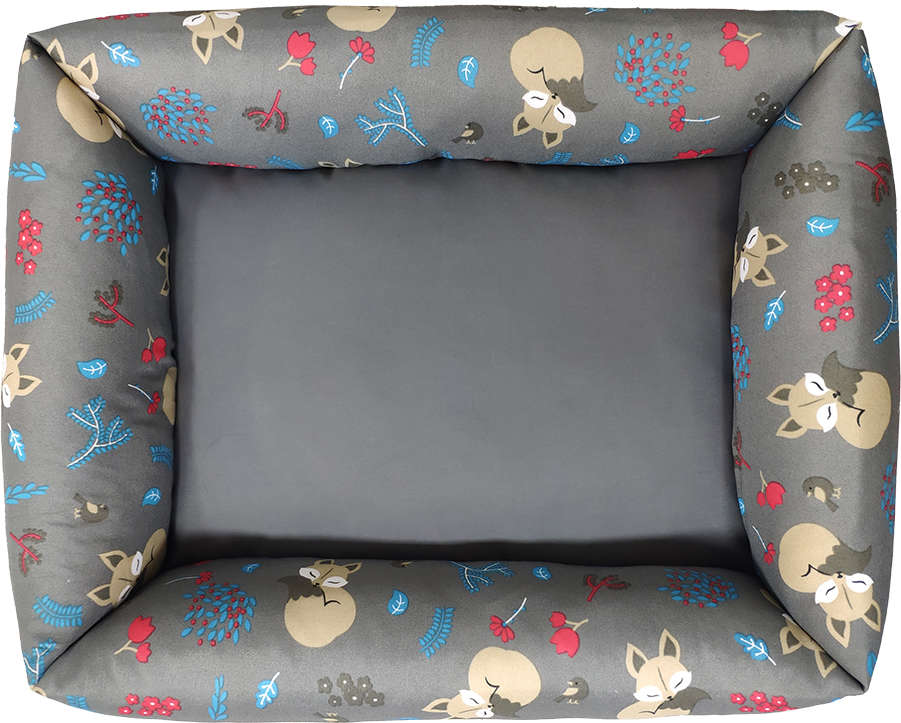 Cama Mister Bicho Raposa Cinza - Tam. G