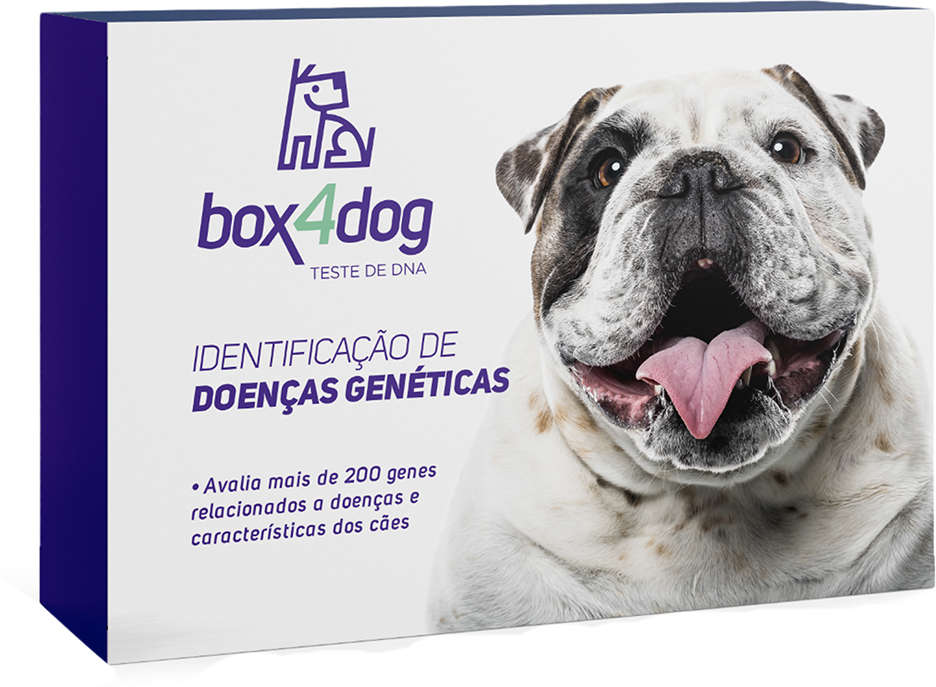 Teste de Identificação Box4Dog Doenças Genéticas - Tam. Único