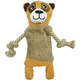 Brinquedo Pelúcia Urso Greige com Corda para Cães