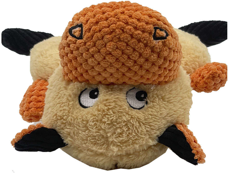Brinquedo Pelúcia Frank Hipopótamo Mega Apito para Cães - Tam. Único