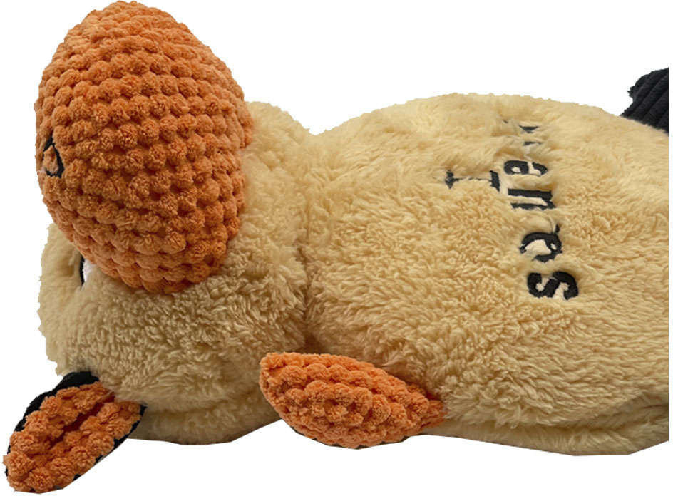 Brinquedo Pelúcia Frank Hipopótamo Mega Apito para Cães - Tam. Único
