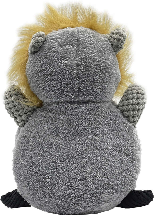 Brinquedo Pelúcia Fuzzy Leão Mega Apito para Cães - Tam. Único