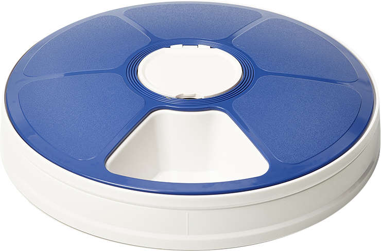 Alimentador Automático Chalesco Disco para Cães - Tam. P