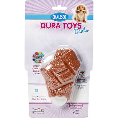 Brinquedo Chalesco Bisteca para Cães