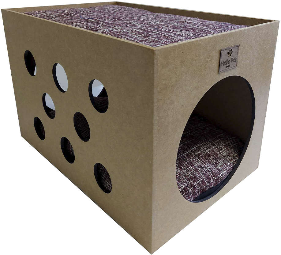 Cama Gales Marsala Interativa para Gatos - Tam. Único