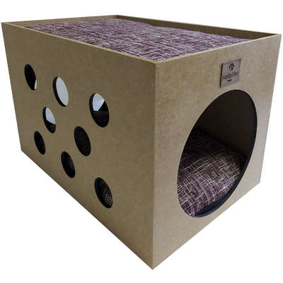 Cama Gales Marsala Interativa para Gatos