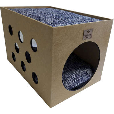 Cama Gales Azul Interativa para Gatos