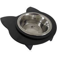 Comedouro Gato Preto para Gatos - Tam. Único