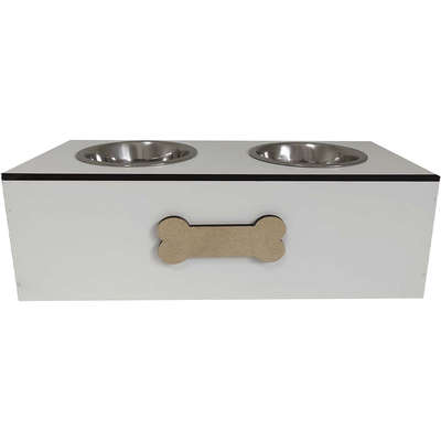 Comedouro Duplo Black para Cães