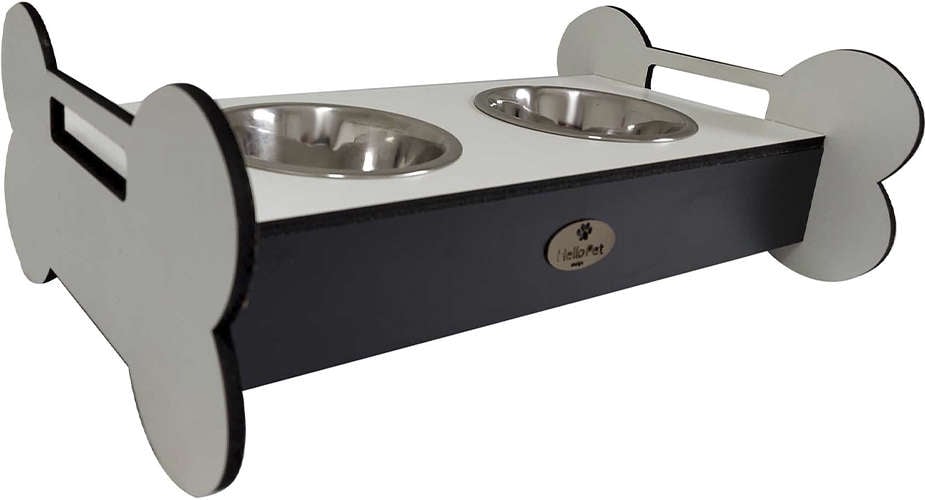 Comedouro Duplo Doggie para Cães - Tam. G