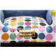 Cama Quadrada Luppet Impermeável Bolas Azul