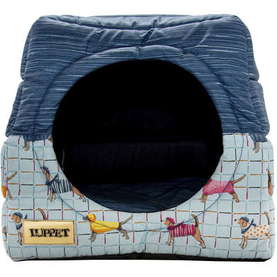 Cama Luppet Iglu 2 em 1 Impermeável Azul
