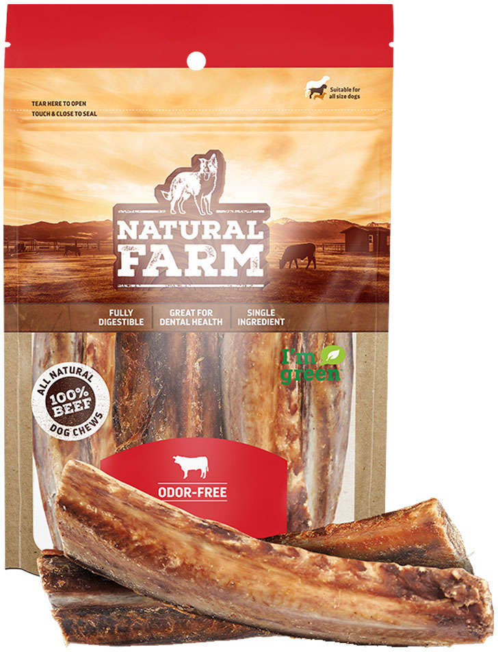 Costela Natural Farm para Cães Sabor Costela - 6 Unidades