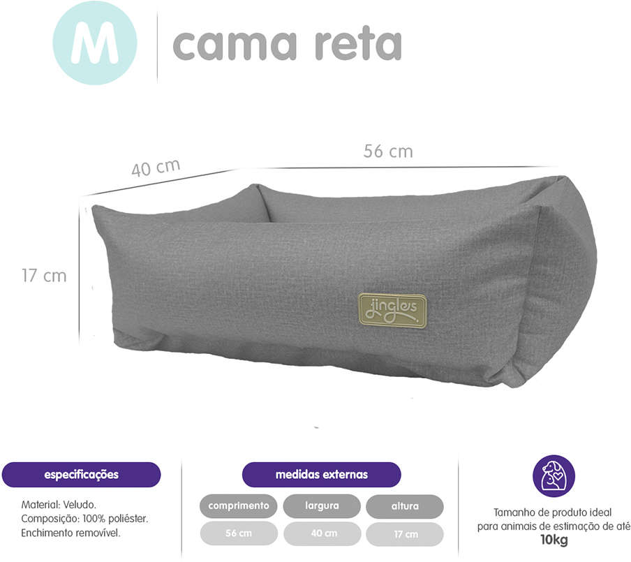 Cama Home Decor Gray - Tam. M