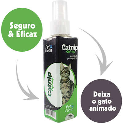 Atrativo Pet Clean Catnip Líquido para Gatos