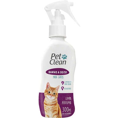 Banho a Seco Pet Clean para Gatos
