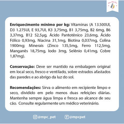 Ração Seca Mon Petit Chéri Carne para Cães Adultos Raças Pequenas