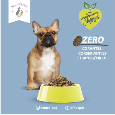 Ração Seca Mon Petit Chéri Carne para Cães Adultos Raças Pequenas