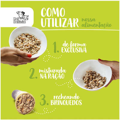 Ração Úmida Pet Delícia Natural Egg Cat para Gatos
